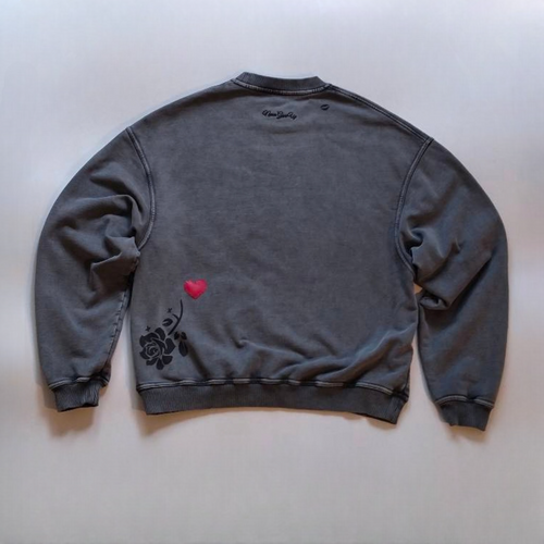 KR RESILIENCE SWEATER - SUN FADED GREY